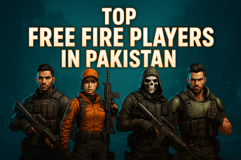 Read more about the article Top Free Fire Players in Pakistan (Updated July 2025)