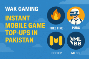 Read more about the article How to Instantly Top Up Mobile Games in Pakistan with Wak Gaming