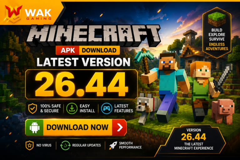 Minecraft 26.44 APK Download (Official)